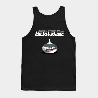 Metal Slime Solid - White Tank Top